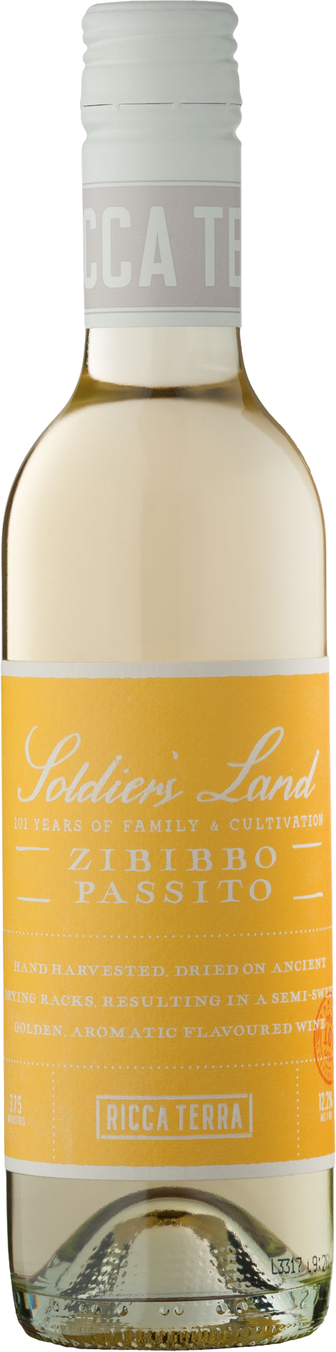 Ricca Terra Soldiers' Land Zibibbo Passito 2023 Riverland